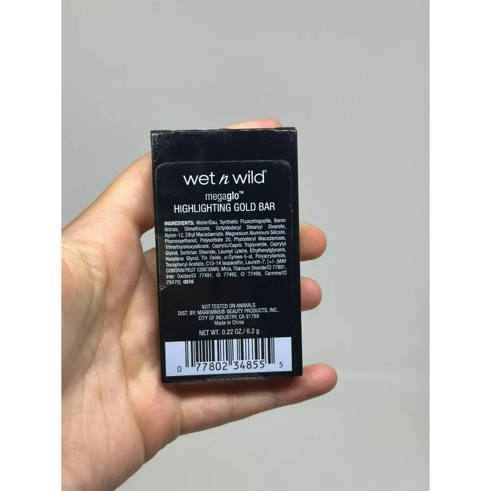 Wet-n-Wild Megaglo Highlighting Gold Bar – Limited‎ Edition, NEW Sealed 34855